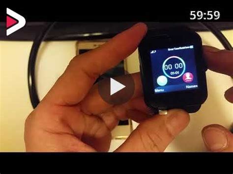 smart watch ~ GT08 ~ how to install SIM card 